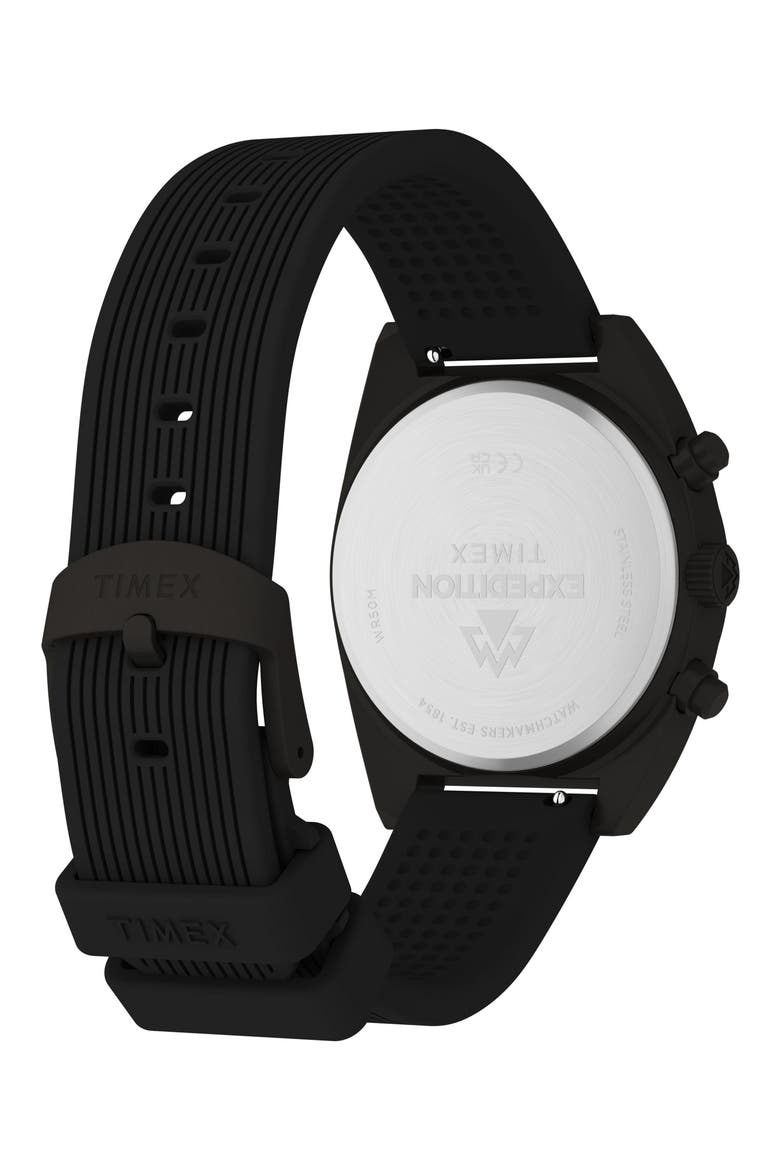 Expedition® Capstone Chronograph Watch, 39mm, Alternate, color, GUNMETAL
