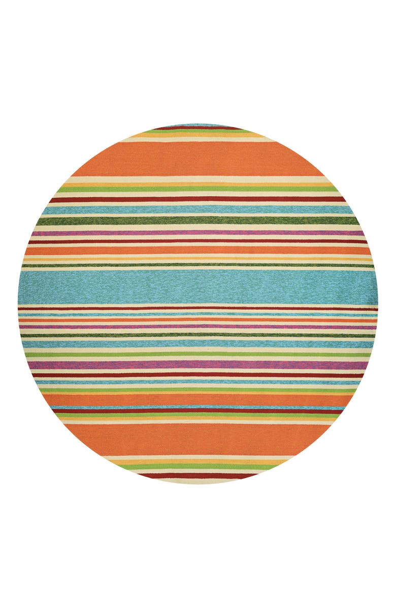 Couristan Sherbet Stripe Indoor/Outdoor Rug, Main, color,