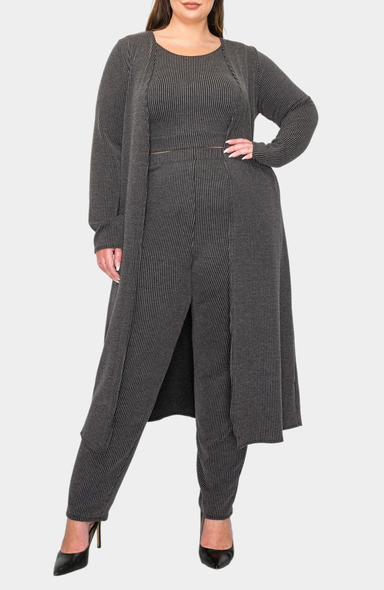 L I V D Luna 3-Piece Rib Lounge Set, Main, color,