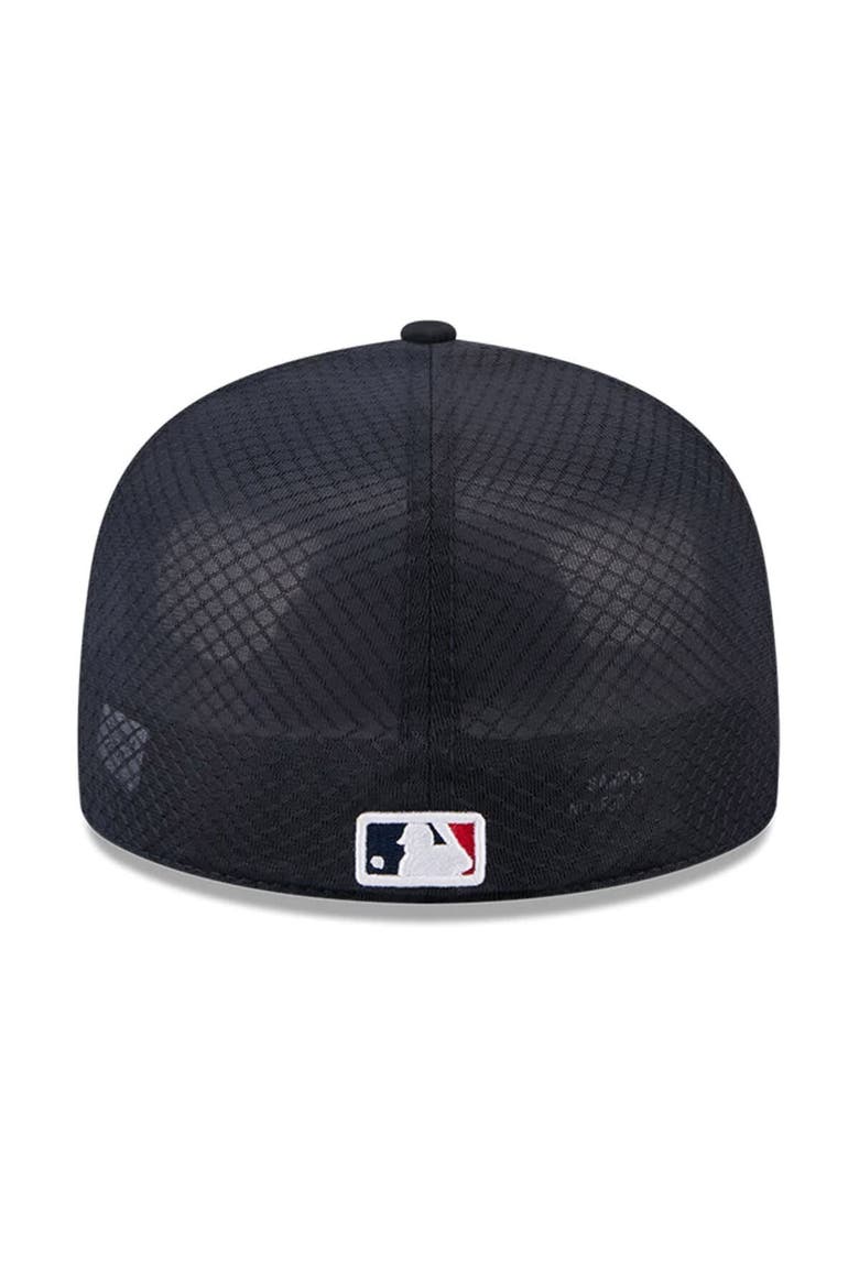 Men's New Era Navy Boston Red Sox 2026 Batting Practice 59FIFTY Fitted Hat, Alternate, color, Navy