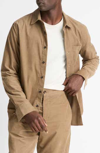 Corduroy Button-Up Shirt
