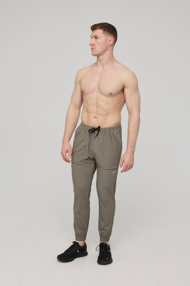 Elite Everyday Activewear Joggers - Khaki, Alternate, color, Khaki
