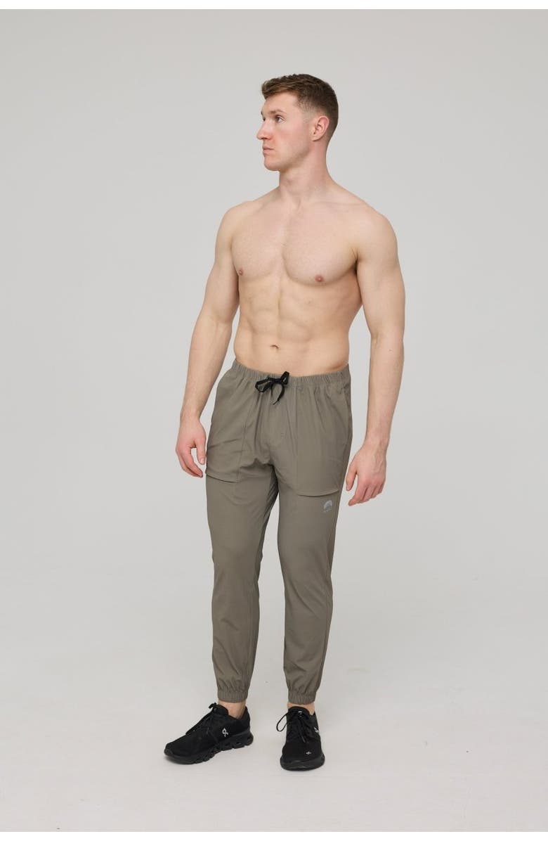 OOSC Elite Everyday Activewear Joggers - Khaki, Alternate, color, Khaki