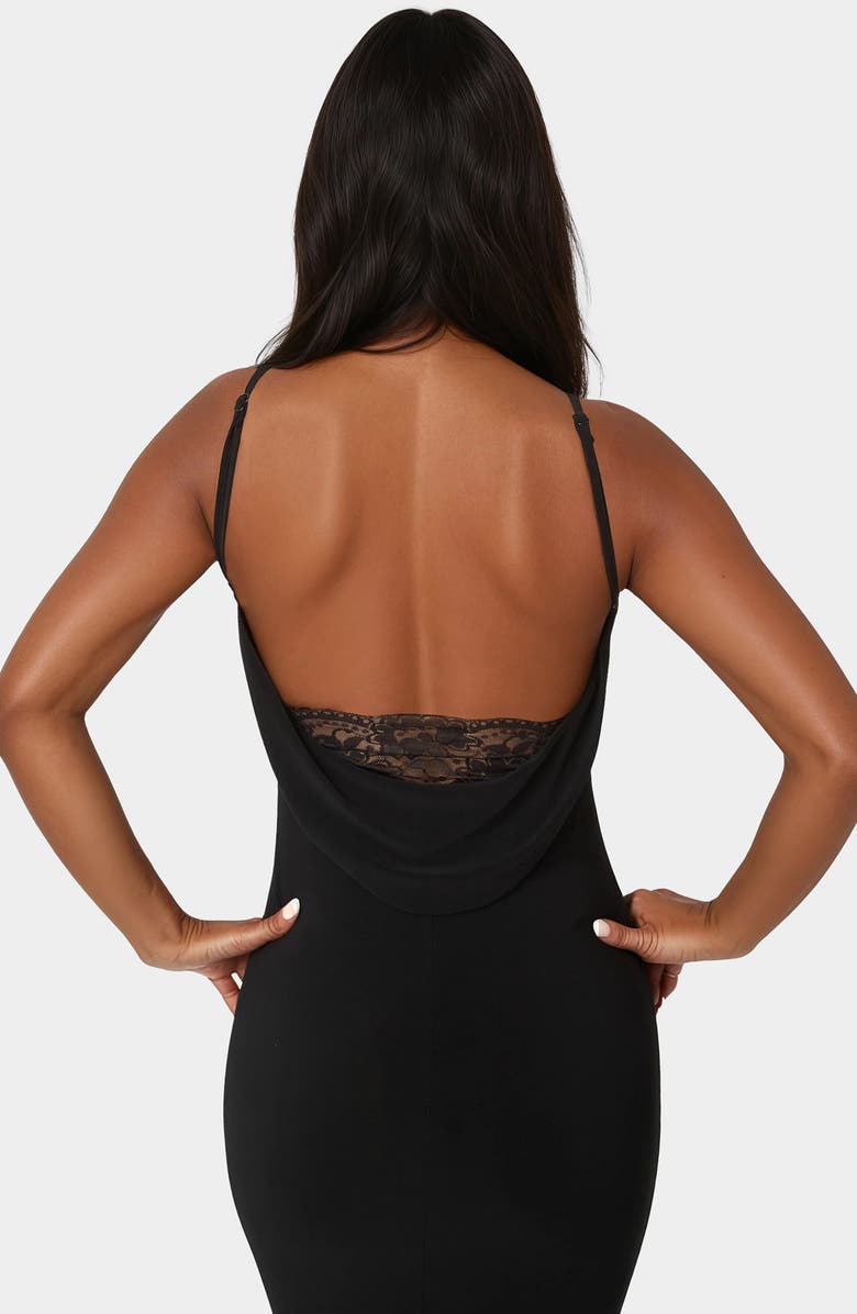 bebe Backless Maxi Dress, Alternate, color, 