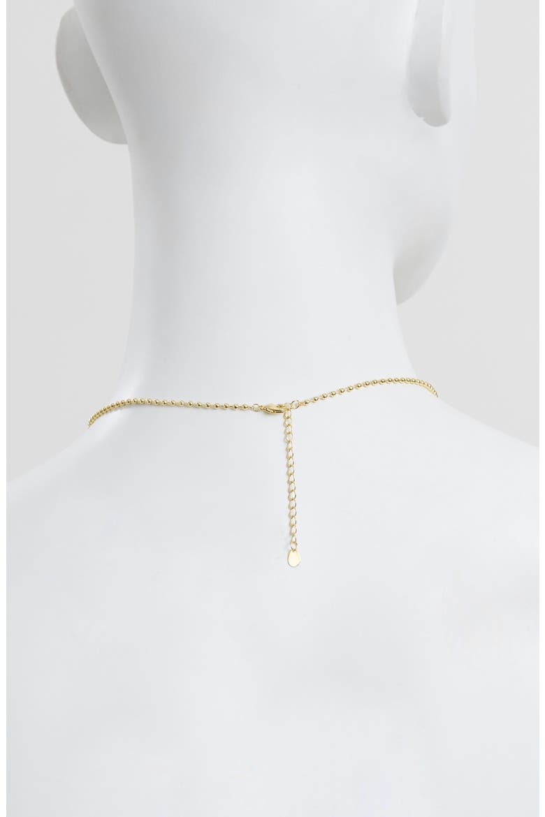 Modern Muse Celeste Heart Pendant Necklace, Alternate, color, GOLD