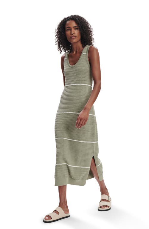 Varley Scott Stripe Sleeveless Sweater Dress