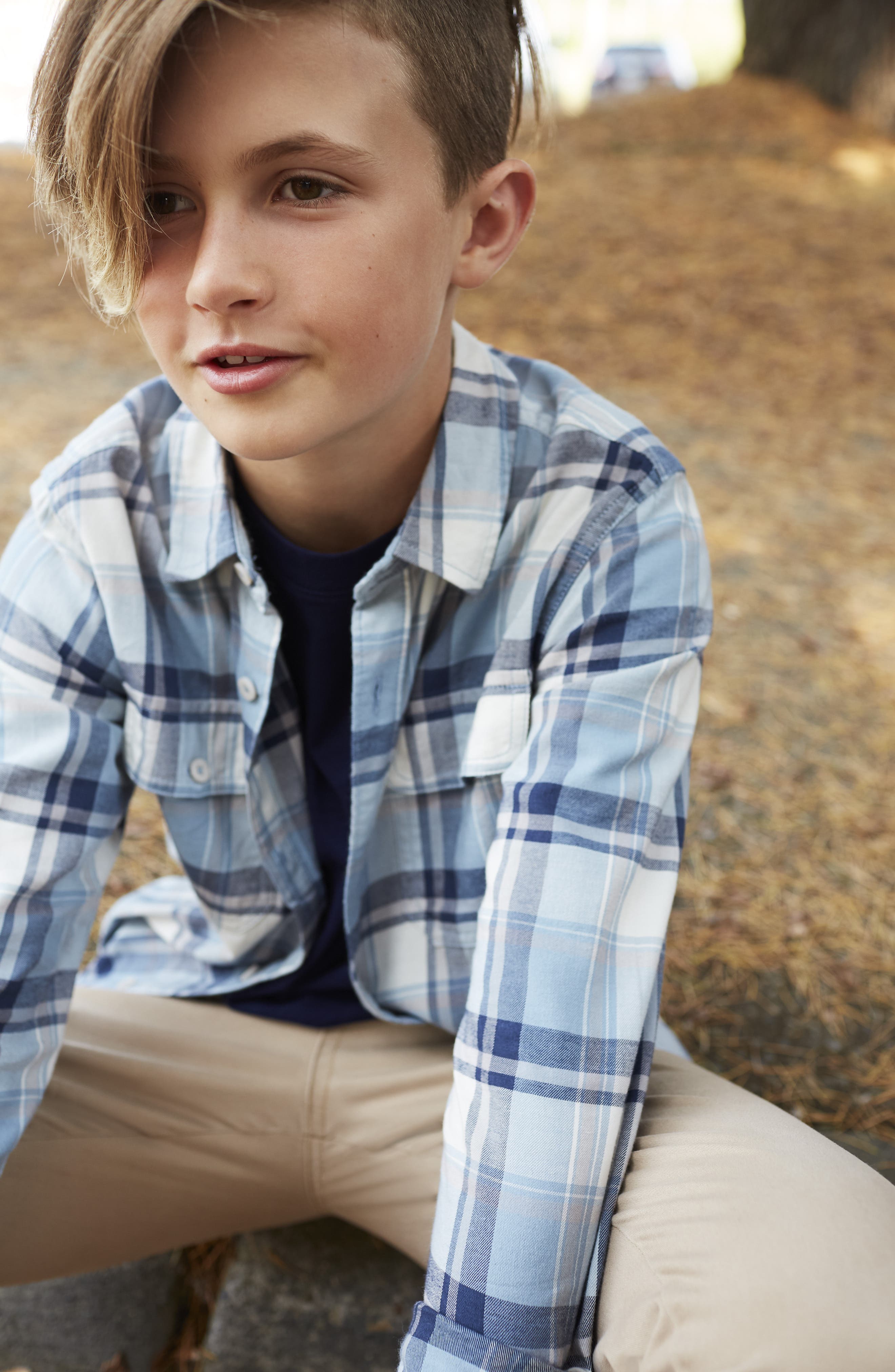 Tucker + Tate Plaid Flannel Shirt (Men) | Nordstrom