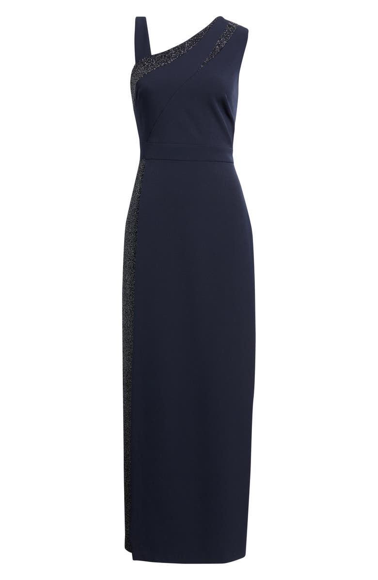 Vince Camuto Laguna Sequin Detail Gown, Alternate, color, Navy