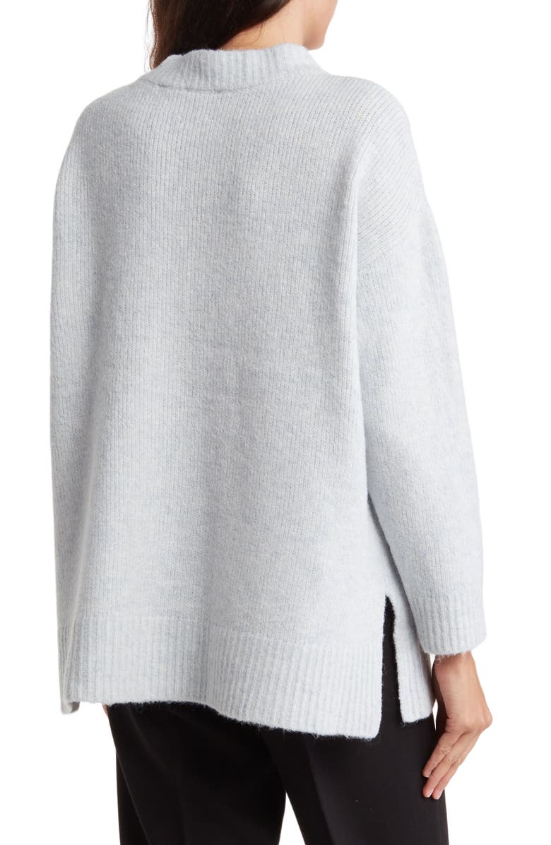 ELIE ELIE TAHARI Oversize Patch Pocket Pullover Sweater, Alternate, color, 