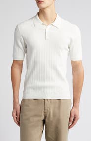 Wax London Naples Cotton Blend Knit Polo