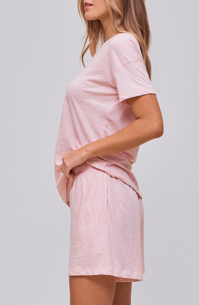 Papinelle Ada Boxer Short Pajamas, Alternate, color, Pink