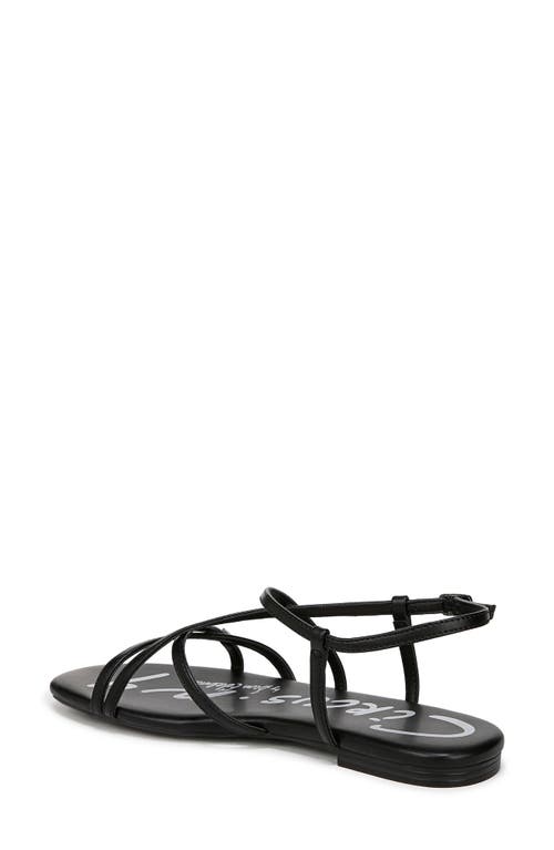 Circus Ny By Sam Edelman Rebecca Strappy Flat Sandals In Black