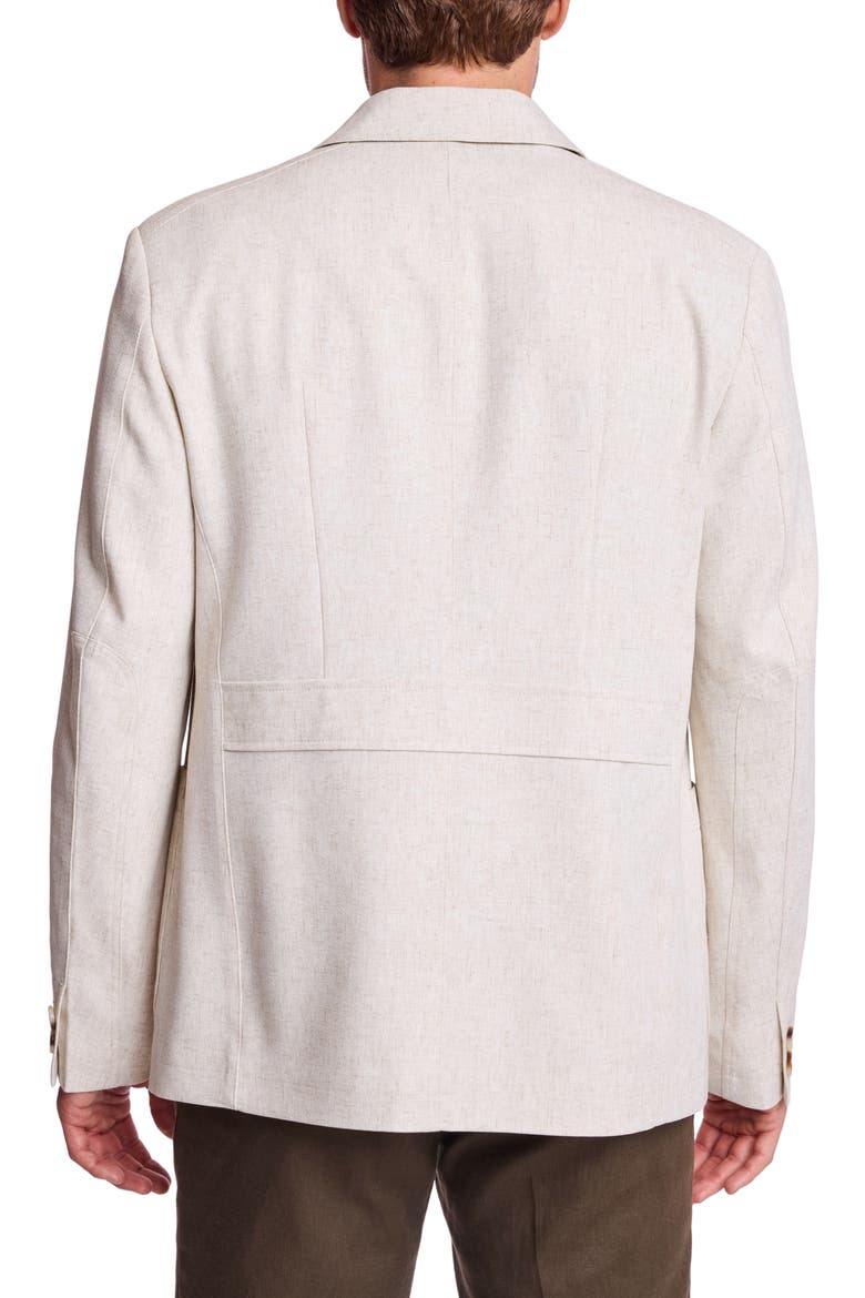 New York City Linen Blend Suit Jacket, Alternate, color, OAT LINEN BLEND