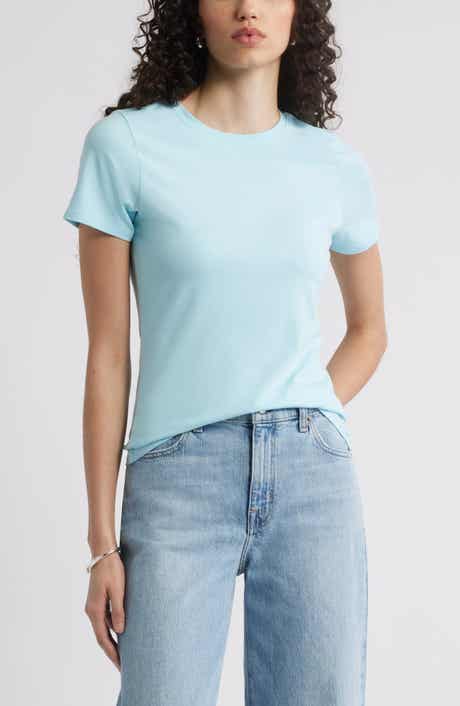 Nordstrom Pima Cotton Blend Crewneck T-Shirt