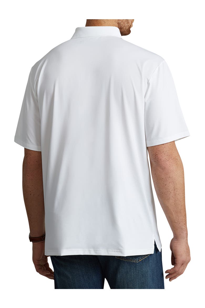 Big & Tall Performance Polo Shirt, Alternate, color, WHITE