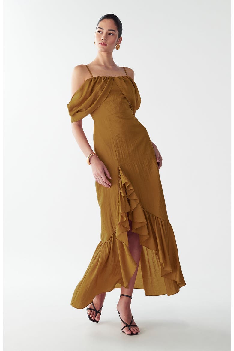 Shelly Maxi Dress, Alternate, color, Copper
