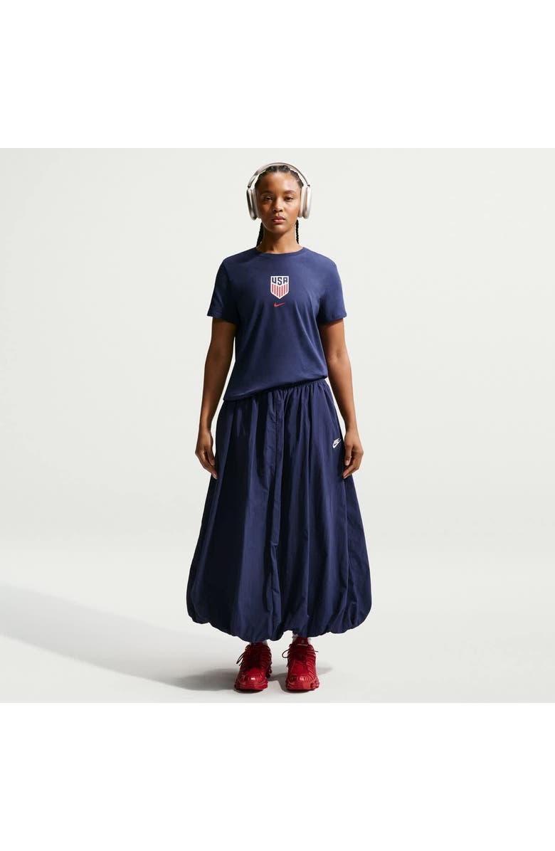 Nike Women's Nike Navy USMNT Crest T-Shirt, Main, color, Navy
