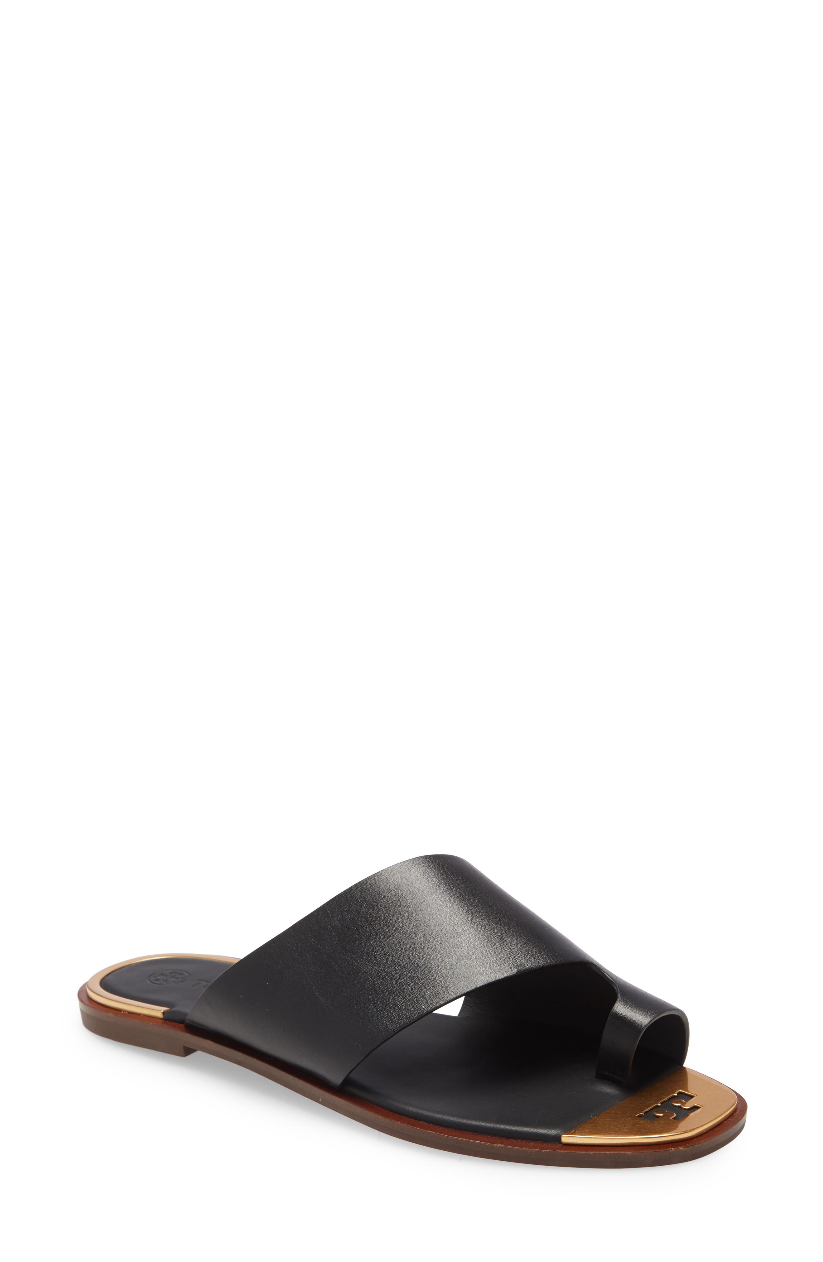 Tory Burch Selby Toe Ring Slide Sandal, Main, color, 