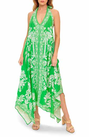 FLYING TOMATO Floral Halter Maxi Dress