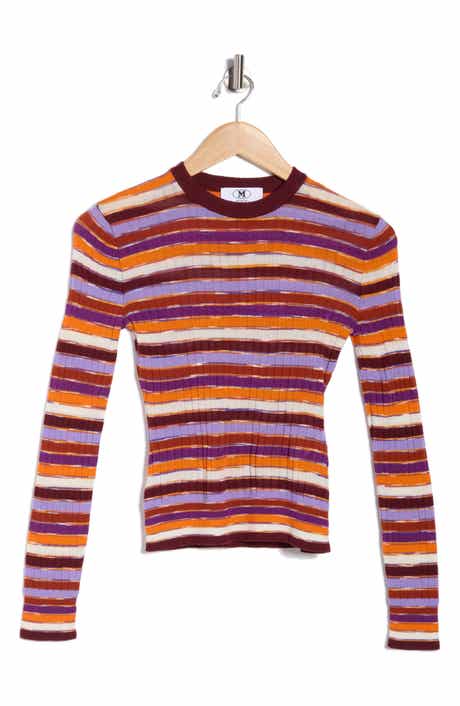 M Missoni Slim Stripe Sweater
