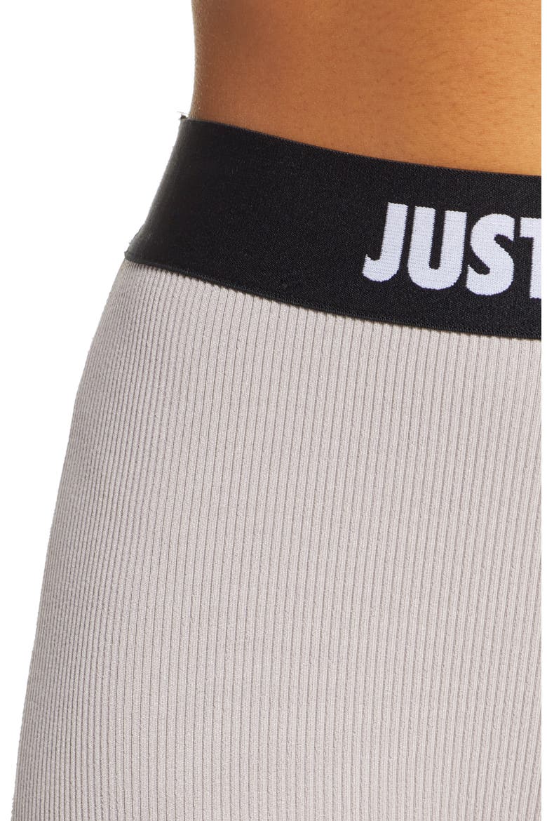 Sportswear Ribbed JDI Leggings, Alternate, color, PUMICE