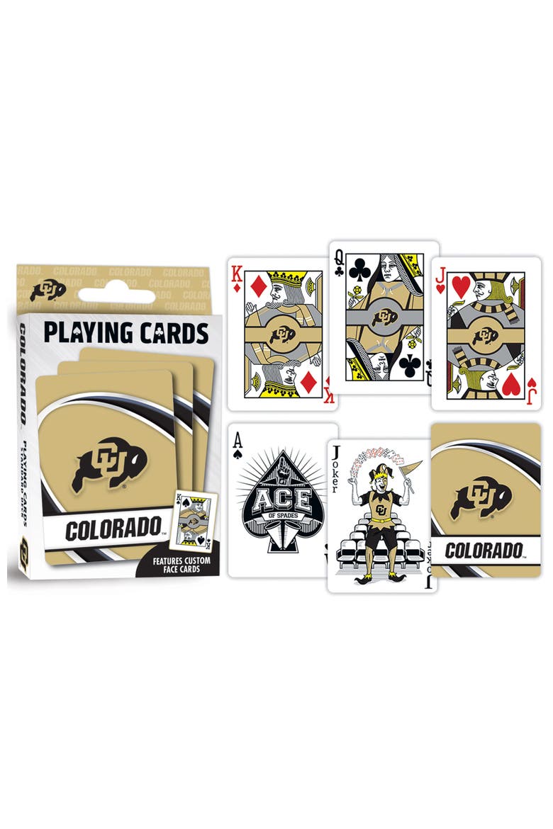 Colorado Buffaloes Playing Cards, Alternate, color, Multicolor