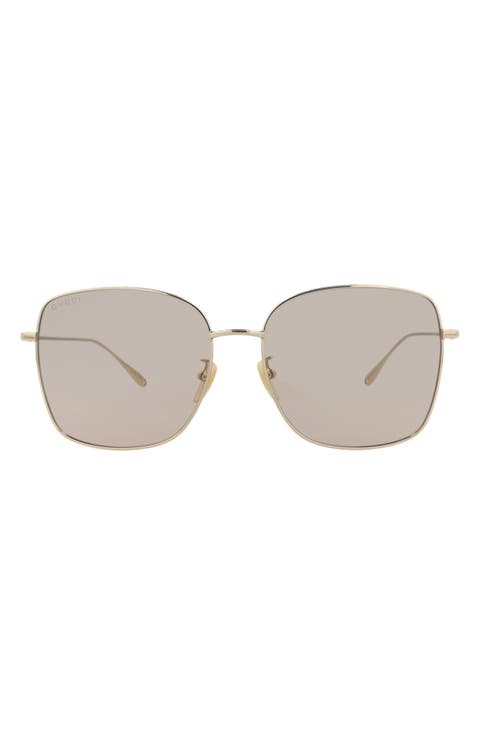 Novelty 60mm Rectangular Sunglasses