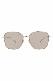 Gucci Novelty 60mm Rectangular Sunglasses