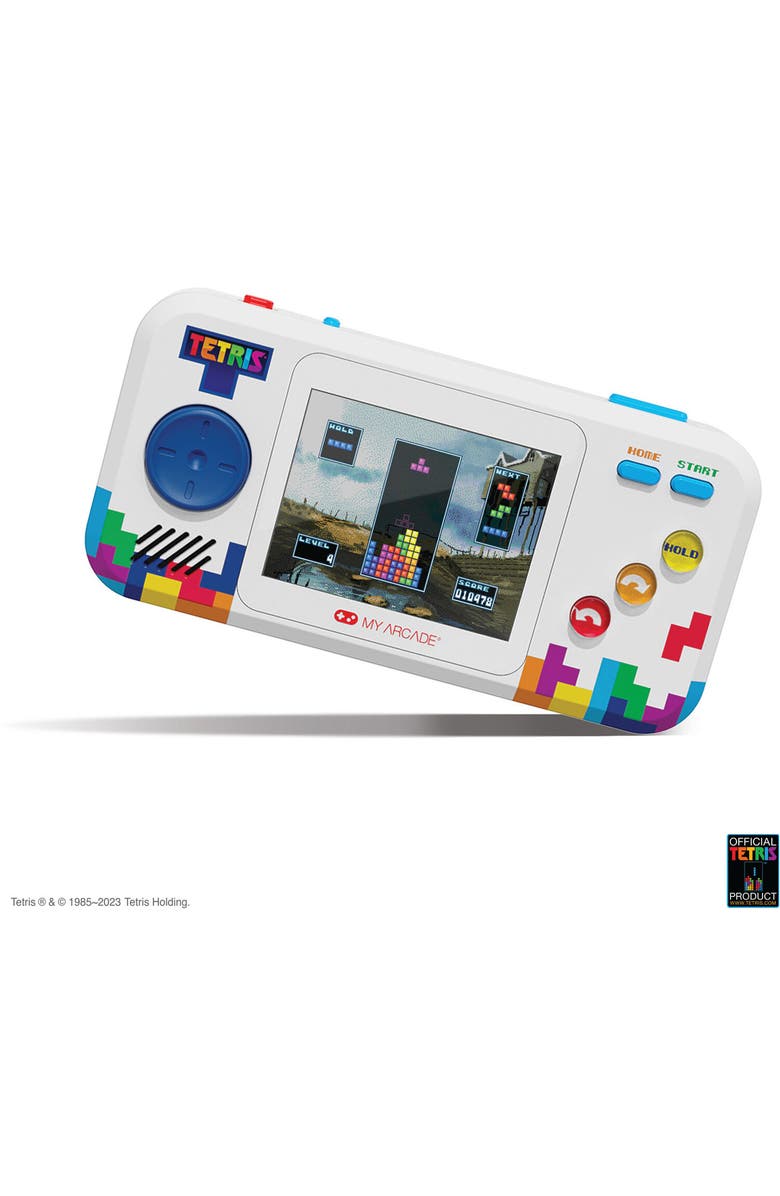 My Arcade Dgunl7028 Tetris Pocket Player Pro Port, Main, color, Multicolor