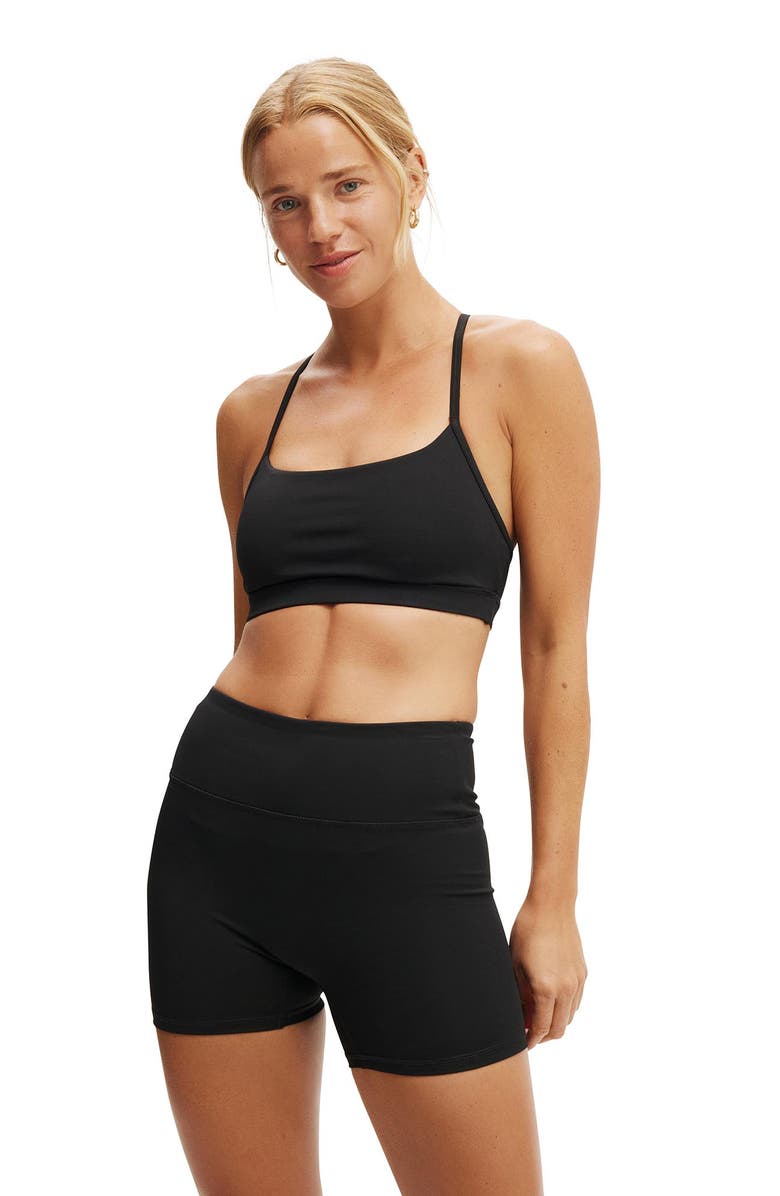 COTTON ON BODY Women's Active Bondi Everyday Shortie Short, Alternate, color, Black