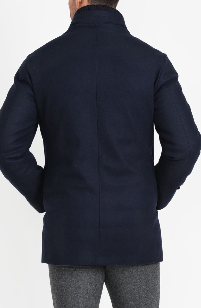 Norwegian Wool City Active Waterproof 750 Fill Power Down Coat with Removable Hood, Alternate, color, 