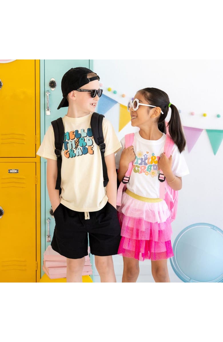 Sweet Wink Third Grade Retro Short Sleeve T-Shirt, Alternate, color,