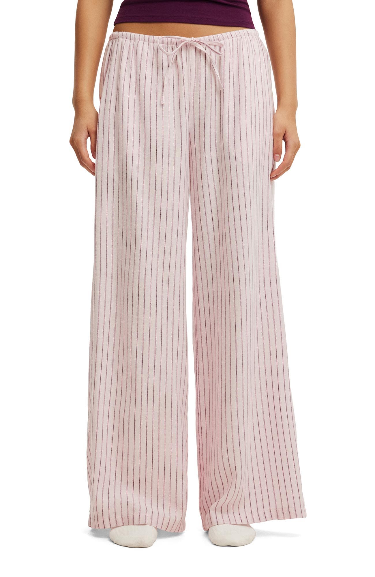 Gerry Stripe Pink Kiss Black