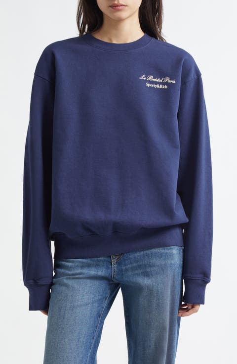 Women's Sporty & Rich Sweatshirts & Hoodies | Nordstrom Women's Sporty & Rich Sweatshirts & Hoodies | Nordstrom