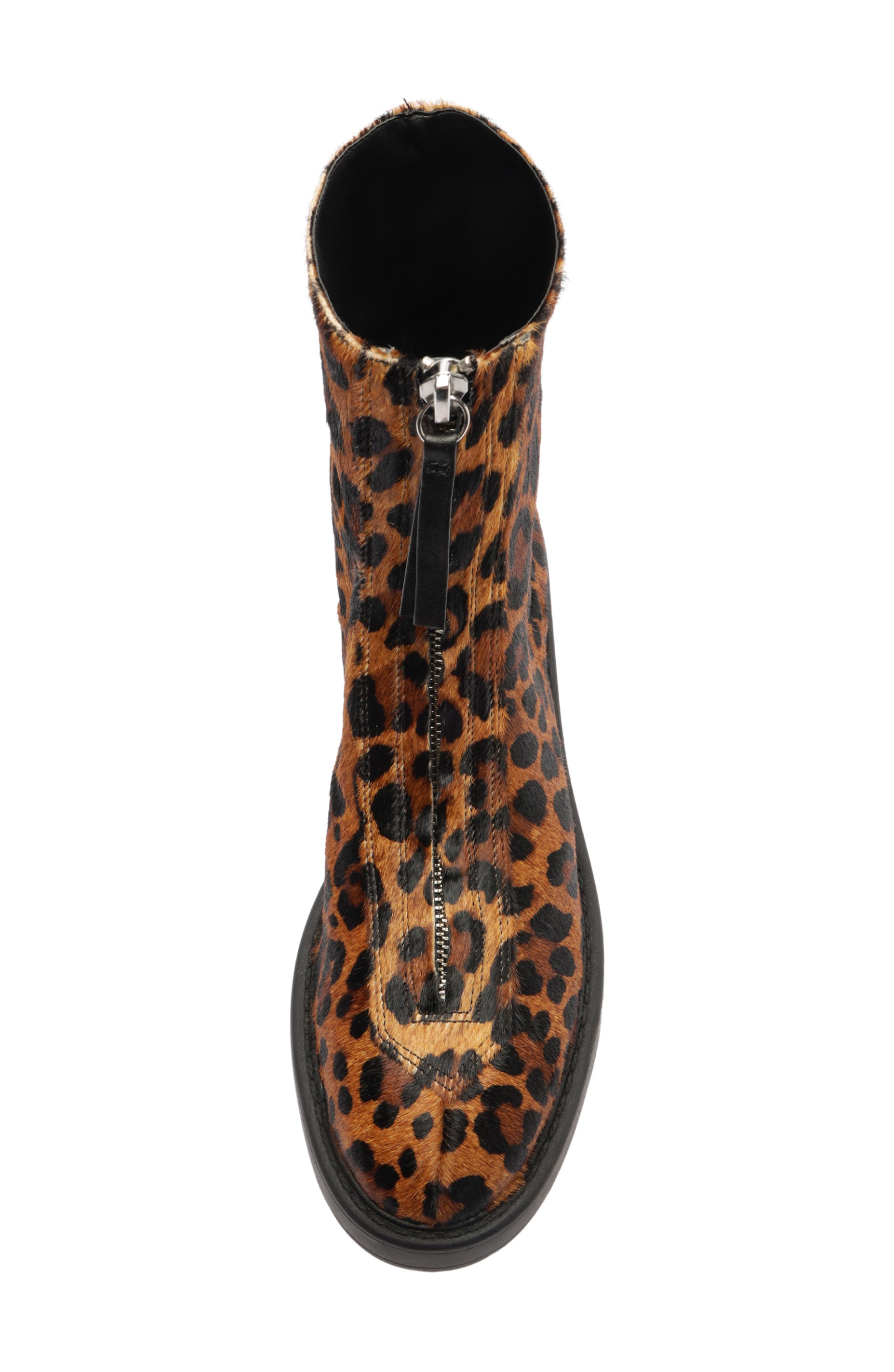 Schutz Farrah Moto Boot, Alternate, color, Leopard