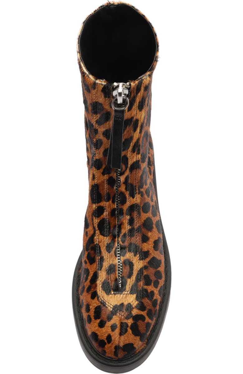 Schutz Farrah Moto Boot, Alternate, color, Leopard