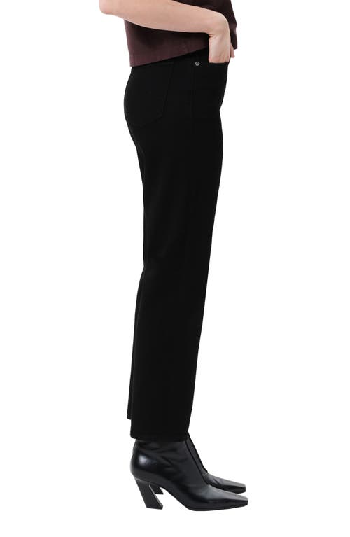 Agolde '90s Pinch High Waist Straight Leg Jeans In Black