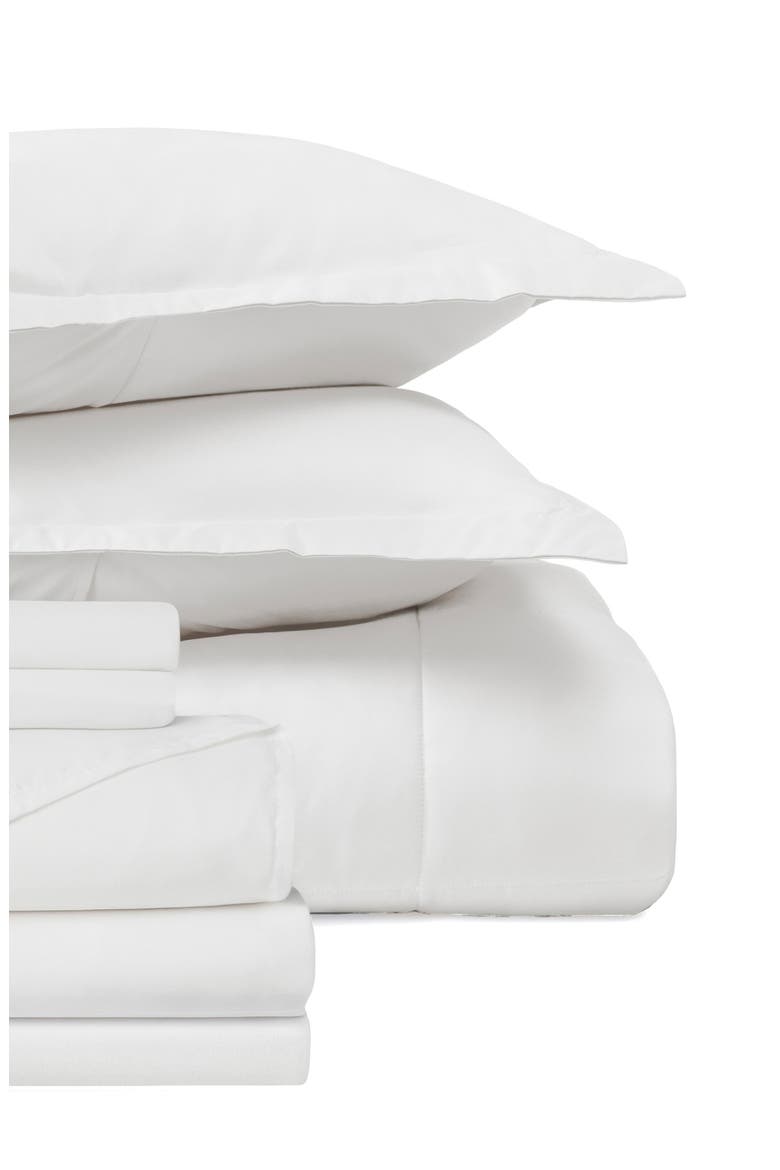 Premium Comforter & Sheet Bed In A Bag Set, Alternate, color, WHITE
