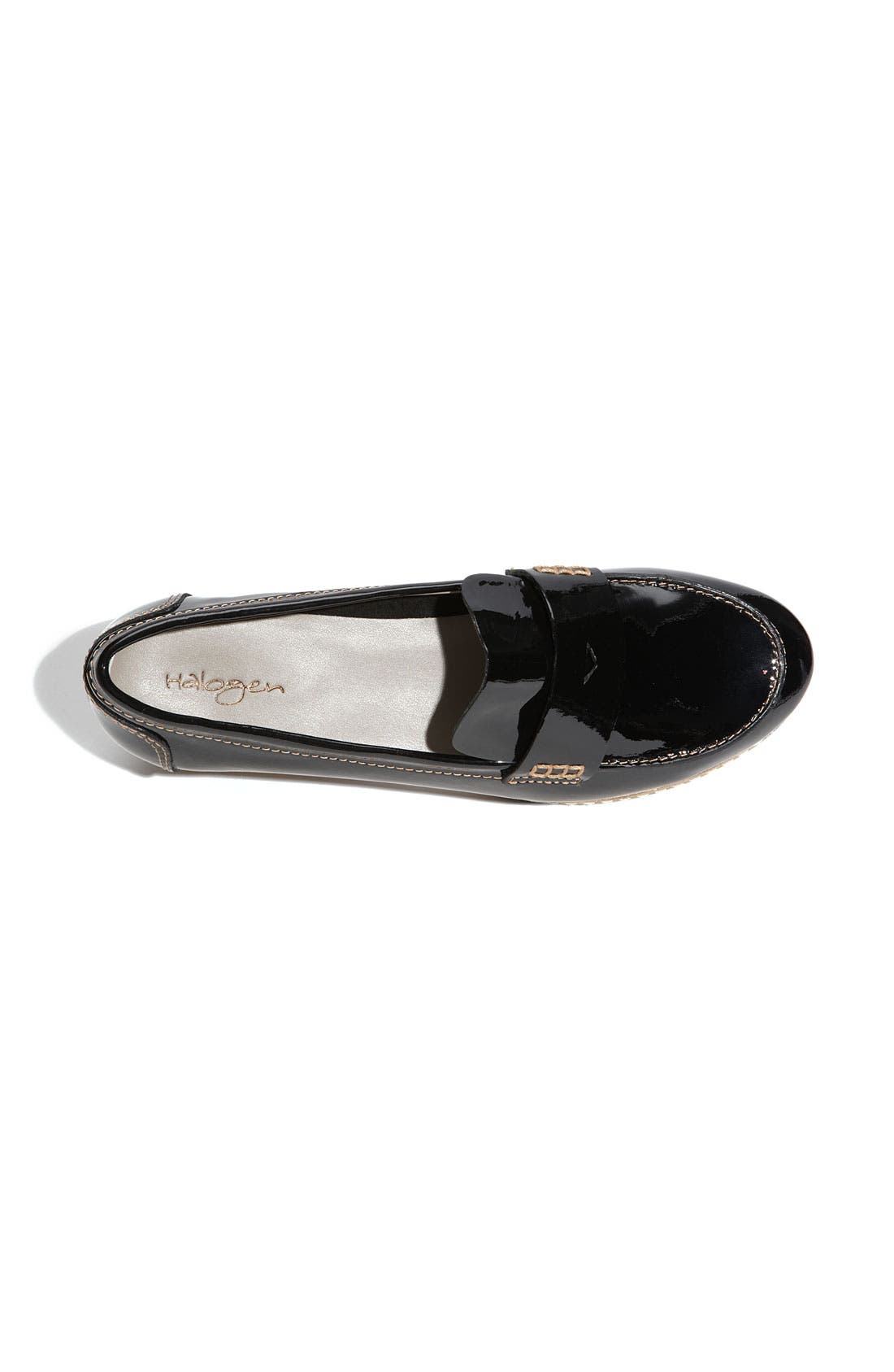 'Nikki' Platform Loafer, Alternate, color, BLACK PATENT