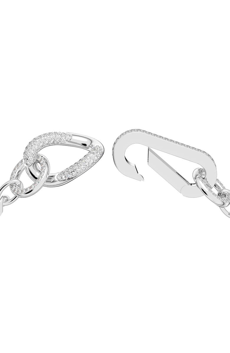 Swarovski Dextera Pavé Swarovski Crystal Chain Bracelet, Alternate, color,