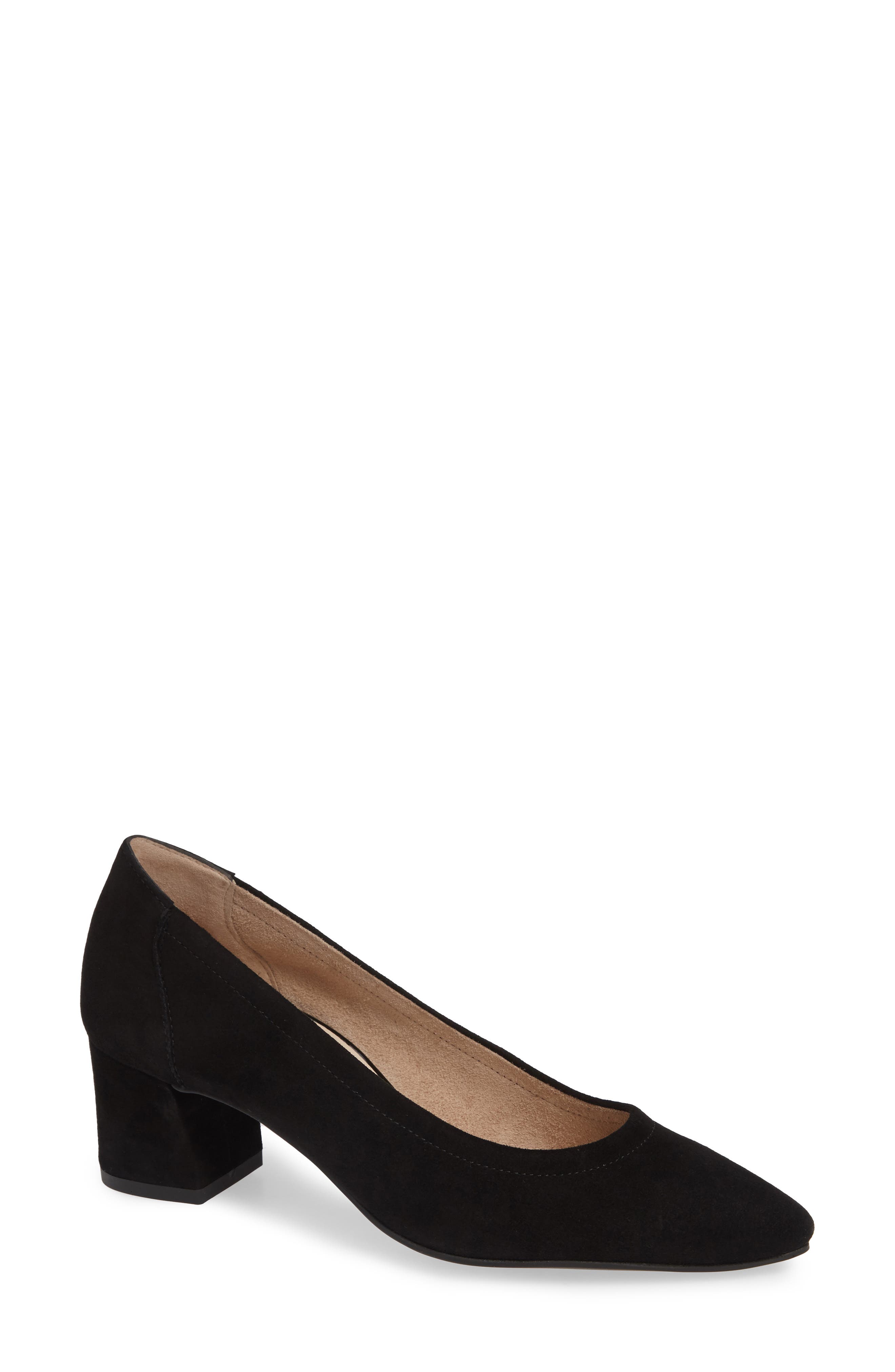Tammy Pump, Main, color, BLACK SUEDE