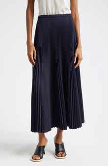 A.L.C. Violet Pleated Maxi Skirt
