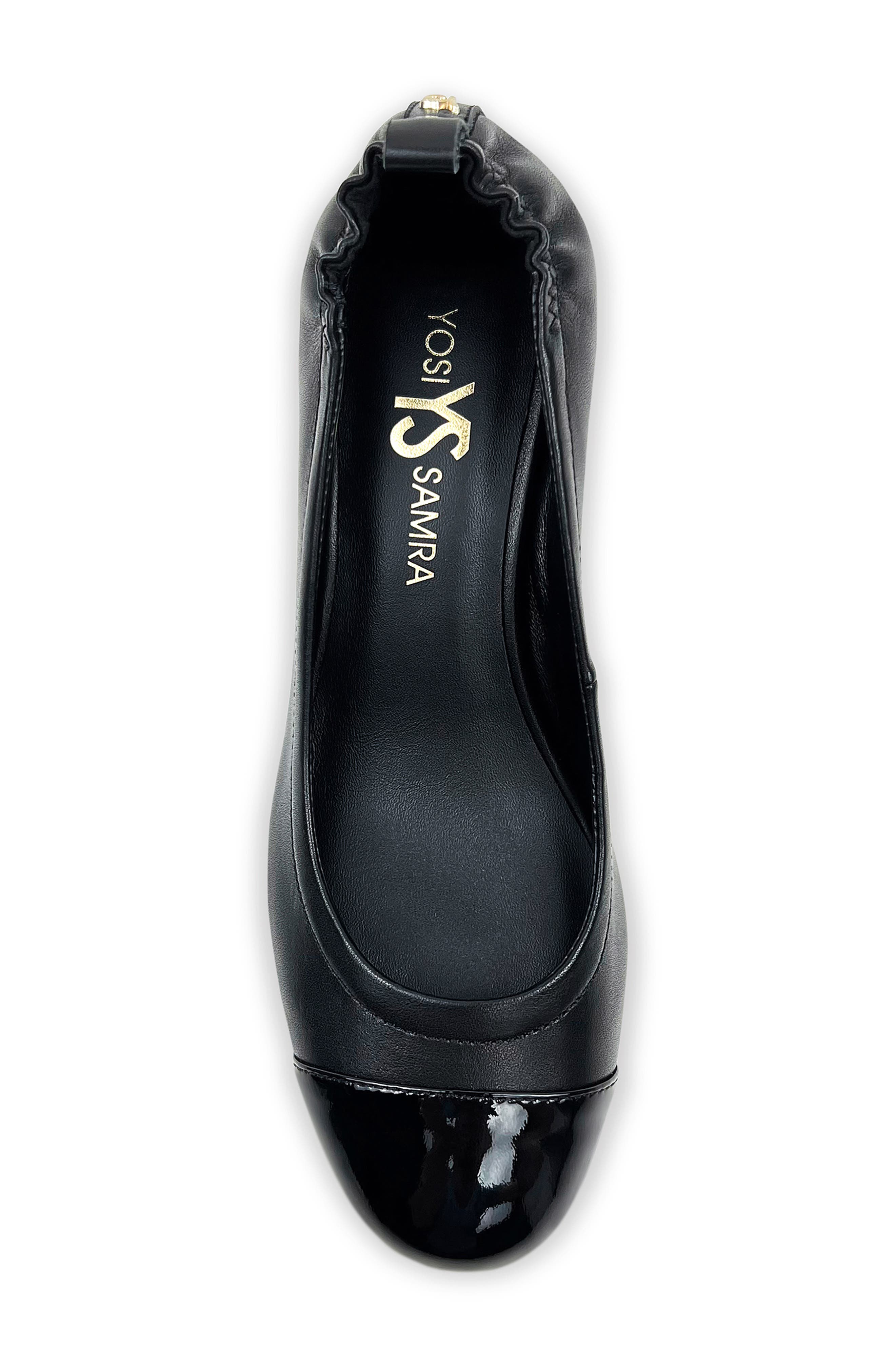 Yosi Samra Heidi Cap Toe Pump, Alternate, color, 