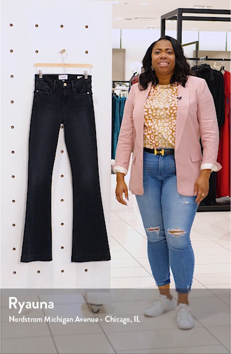 Le High Waist Flare Jeans, sales video thumbnail