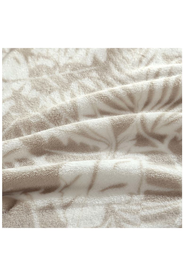 Costa Blanca Throw Blanket, Alternate, color, DARK BEIGE