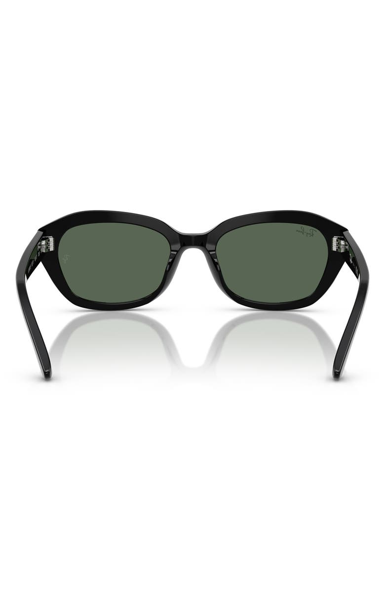 Ray-Ban Kids' 48mm Irregular Sunglasses, Alternate, color, Black