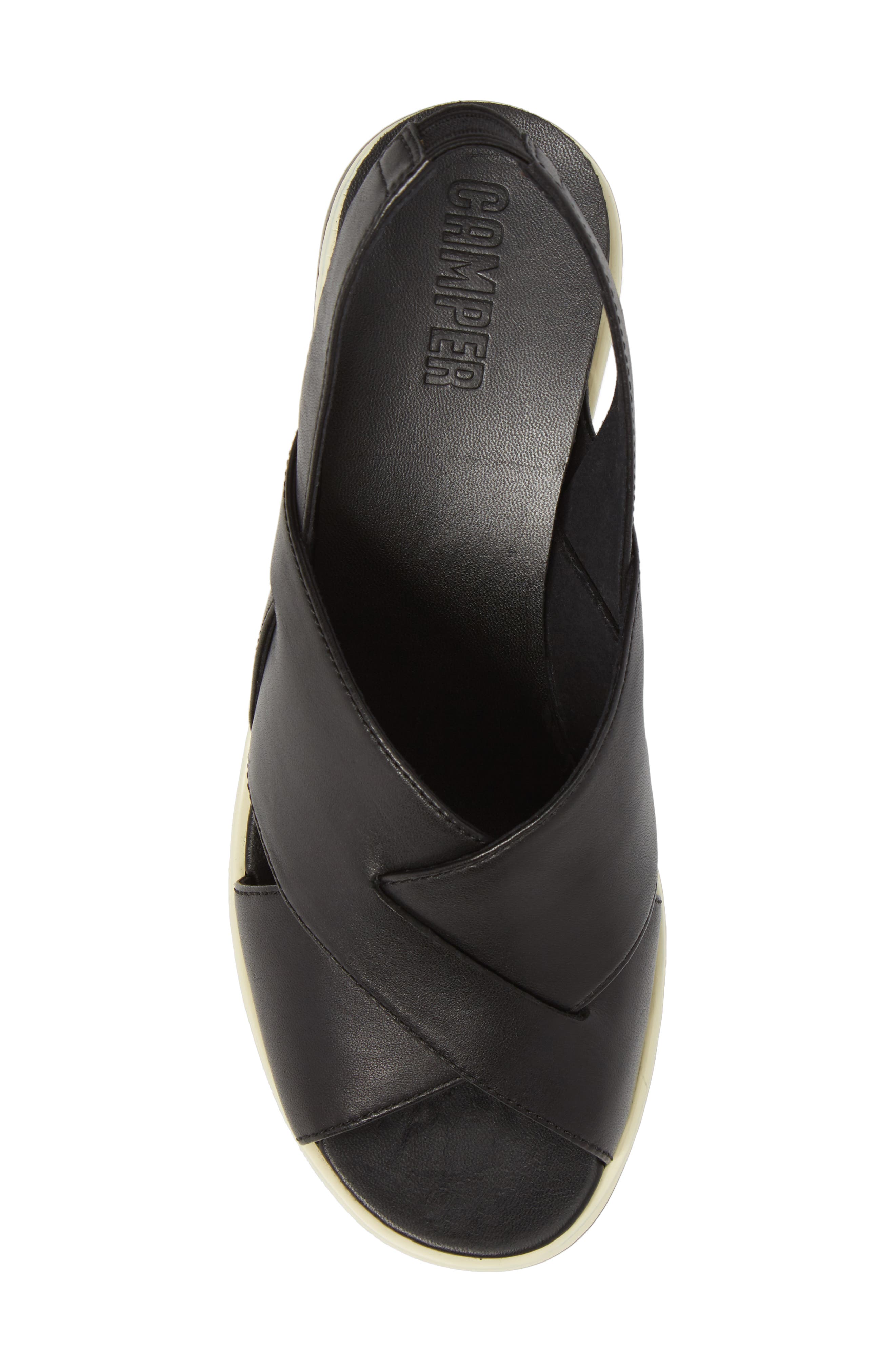 Camper Tropik Cross Strap Wedge Sandal, Alternate, color, 