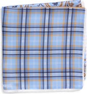 Nordstrom Panel Silk Pocket Square