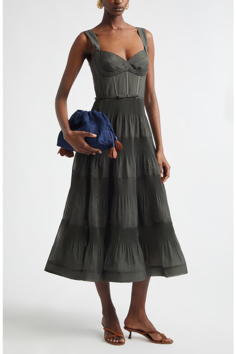 pleated bustier dress zw collection Rodeo ZARA