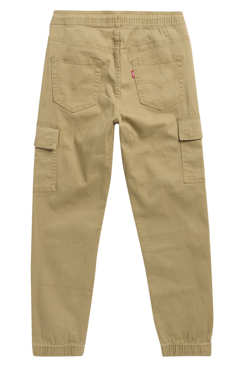 Kids' Relaxed Cargo Joggers, Alternate, color, HARVEST GOLD